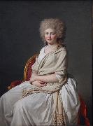 Jacques-Louis  David Countess of Sorcy painting